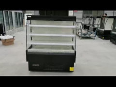 El frigorífico de pisos múltiples con tres estanterías ajustables