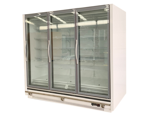 3 Door Upright Display Freezers With Remote Condensing Unit