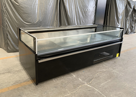 2.5m Self Contained Meat And Beef Display Cooler Suppliers Depth 115 Cm -3°C/+3°C