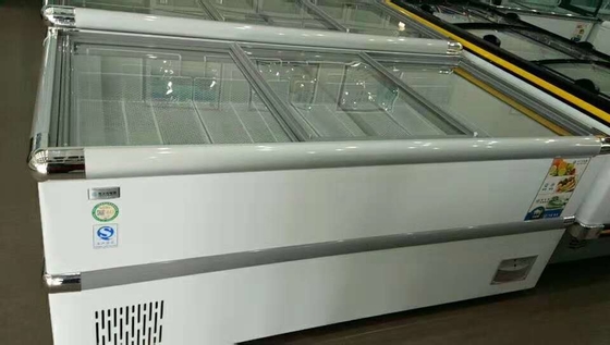 Static Cooling Jumbo Deep Freezer With Sliding Glass Doors