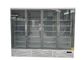 Integral Vertical Glass Door Refrigerator Built In Four Glass Door Display