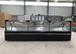 R290 Static Cooling Serve Over Counter Fridge With Lift Up Straight Glass and Depth 115 cm