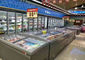 Integral Supermarket Island Freezer Chiller Cabinets For Frozen Chickens