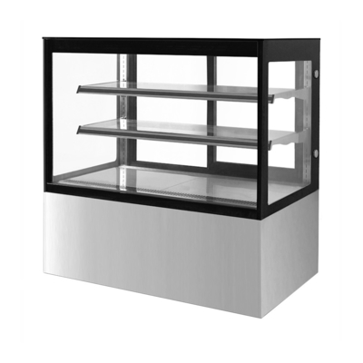 Front Glass Cake Display Fridge moderado vertical con diseño de producto moderno del estilo