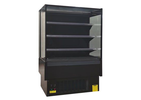 SEMI la vertical refrigeró el gancho agarrador del cuadrado y va el refrigerador R404a de la exhibición