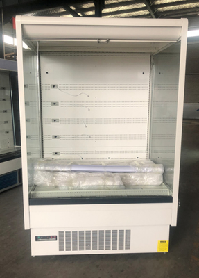 Iluminación abierta de Multideck Front Dairy Merchandiser Chiller With LED