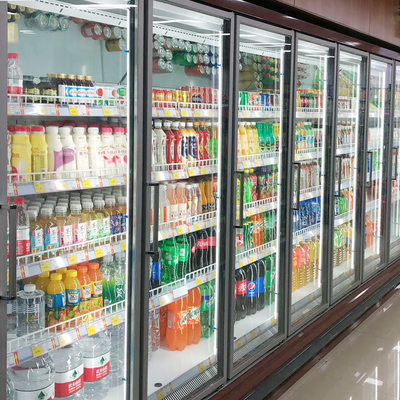 Display cabinet refrigerado y fresco de alta capacidad refrigerado por aire