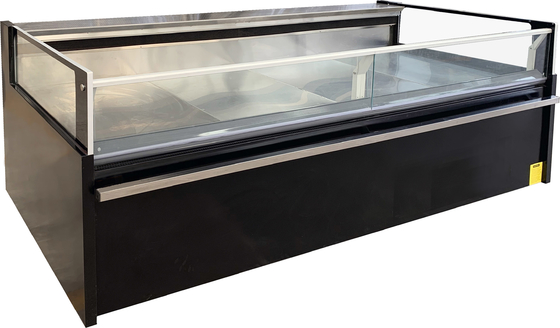 Equipo de refrigeración de deli con puerta de cristal frontal recta elevadora