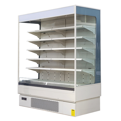 Refrigerador de estilo restaurante con poste inclinado