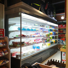 Refrigerador comercial refrigerante del impulso del servicio del uno mismo del refrigerador de la bebida de R404a