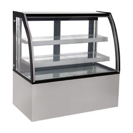 Vitrina Exhibidora Refrigerada de Cristal Curvo Capacidad 700 lts
