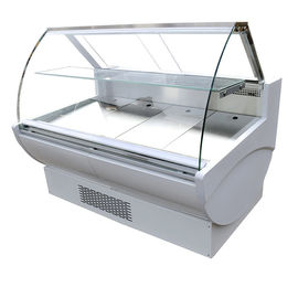 Vitrina Refrigerada Carnicera Cúpula Vidrio Curvo 100x90x120cm