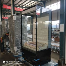 Enfriamiento de aire forzado de la bebida del supermercado de la exhibición del refrigerador de la bebida del refrigerador comercial de la exhibición
