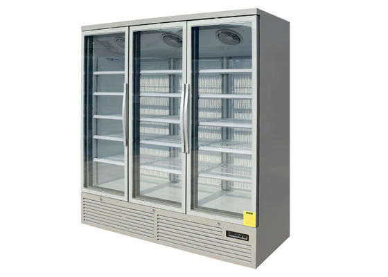 refrigerador vertical de la exhibición de la bebida 1260L con el compresor de SECOP