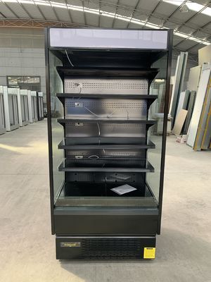 El gabinete refrigerado exhibición abierta 500L de Multideck modificó color para requisitos particulares