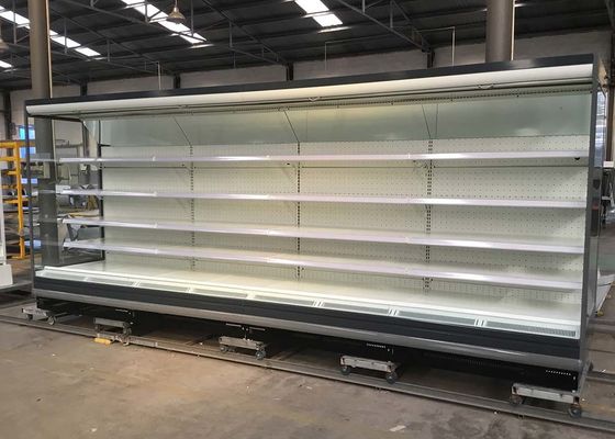 Refrigerador abierto de la exhibición de R449a MultiDeck con la unidad de condensación remota
