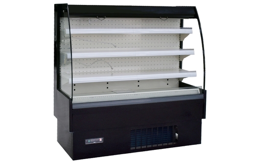 Refrigerador R404a de la exhibición de Multideck del colmado con el LED