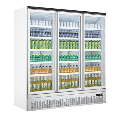 Refrigerador comercial libre de Frost Multideck con el LED