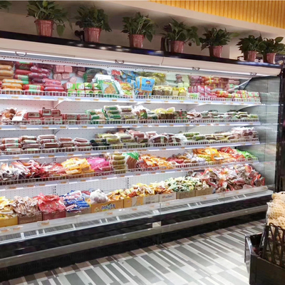 Lechería abierta y bebida de R404a Front Display Fridge For Vegetable