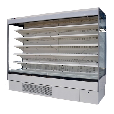 5 capas de la carne abierta vertical de Front Fridge Transparent Glass For