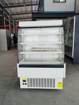 Supermercado Front Refrigerated Display Case With abierto 3 capas que dejan de lado
