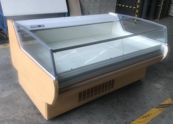 Carnicero horizontal Refrigerated Display Fridge para las hamburguesas del cerdo