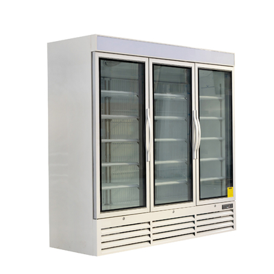 Equipo de refrigeración del supermercado con la bandeja del agua de la Auto-evaporación