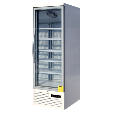 Tape en el refrigerante de cristal vertical del refrigerador R290 de la puerta para las bebidas/las bebidas